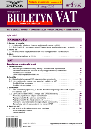 Biuletyn VAT