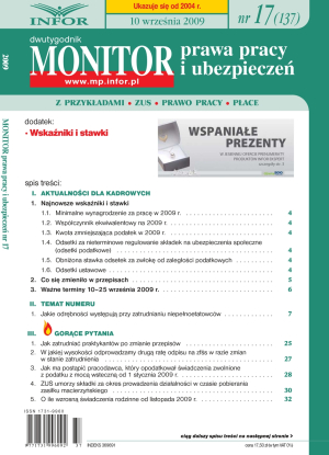 Monitor Prawa Pracy i Ubezpieczeń