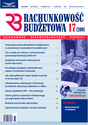 Rachunkowość Budżetowa