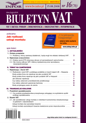 Biuletyn VAT
