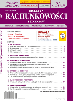 Biuletyn Rachunkowości i Finansów