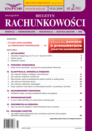 Biuletyn Rachunkowości