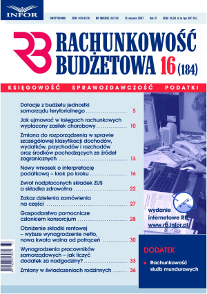 Rachunkowość Budżetowa