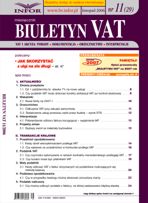 Biuletyn VAT