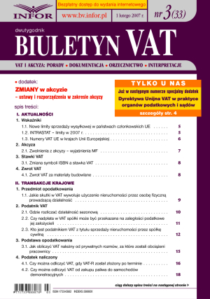 Biuletyn VAT