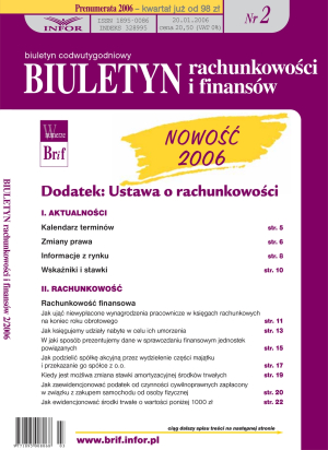 Biuletyn Rachunkowości i Finansów