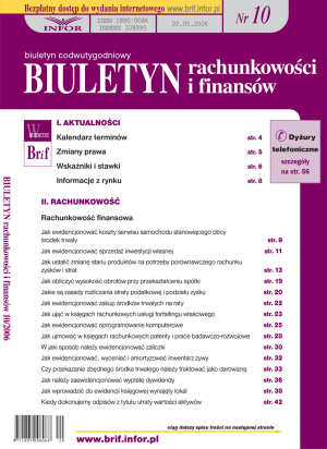 Biuletyn Rachunkowości i Finansów