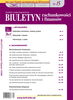 Biuletyn Rachunkowości i Finansów