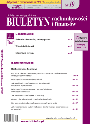 Biuletyn Rachunkowości i Finansów