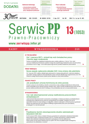 Serwis Prawno-Pracowniczy / Niezbędnik Kadrowo-Płacowy