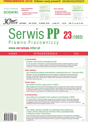 Serwis Prawno-Pracowniczy / Niezbędnik Kadrowo-Płacowy