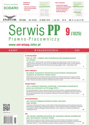Serwis Prawno-Pracowniczy / Niezbędnik Kadrowo-Płacowy