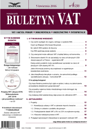 Biuletyn VAT