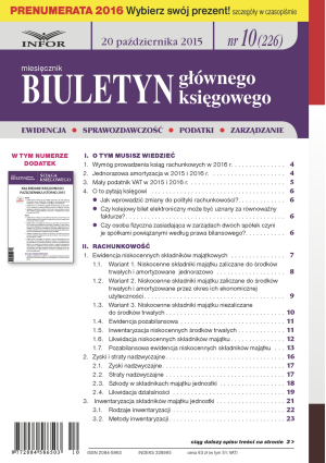 Biuletyn Głównego Księgowego