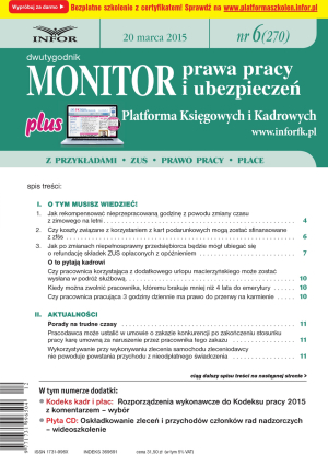 Monitor Prawa Pracy i Ubezpieczeń