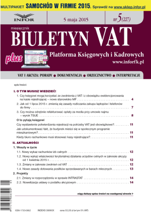Biuletyn VAT