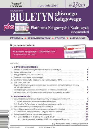 Biuletyn Głównego Księgowego