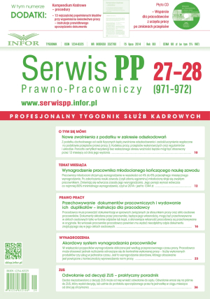 Serwis Prawno-Pracowniczy / Niezbędnik Kadrowo-Płacowy