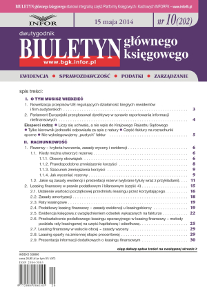Biuletyn Głównego Księgowego