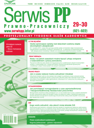 Serwis Prawno-Pracowniczy / Niezbędnik Kadrowo-Płacowy