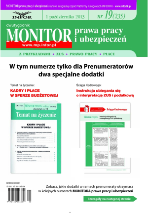 Monitor Prawa Pracy i Ubezpieczeń