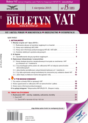 Biuletyn VAT