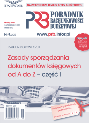 Poradnik Rachunkowości Budżetowej