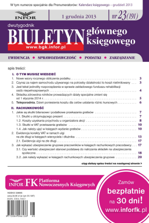 Biuletyn Głównego Księgowego