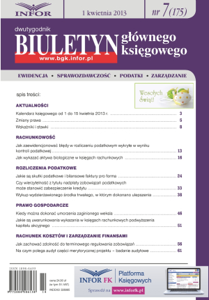 Biuletyn Głównego Księgowego