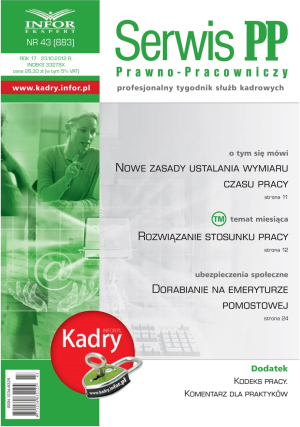 Serwis Prawno-Pracowniczy / Niezbędnik Kadrowo-Płacowy
