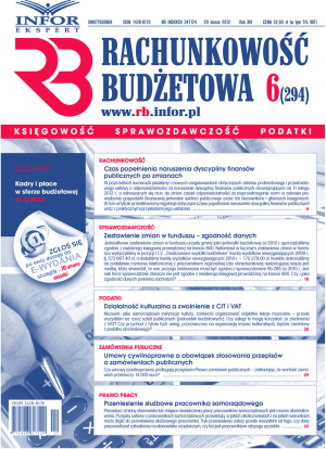 Rachunkowość Budżetowa