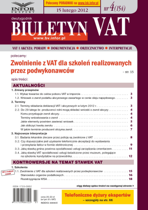 Biuletyn VAT