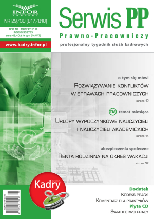 Serwis Prawno-Pracowniczy / Niezbędnik Kadrowo-Płacowy