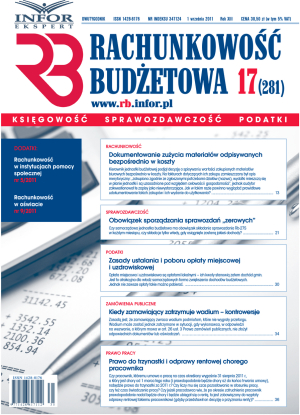 Rachunkowość Budżetowa