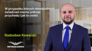 W przypadku których nieodpłatnych świadczeń można uniknąć przychodu i jak to zrobić