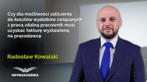 Czy dla możliwości zaliczenia do kosztów wydatków związanych z pracą zdalną pracownik musi uzyskać fakturę wystawioną na pracodawcę