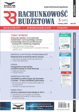 Rachunkowość Budżetowa