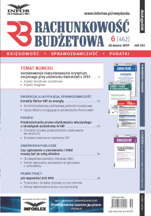 Rachunkowość Budżetowa
