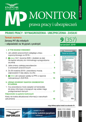 Monitor Prawa Pracy i Ubezpieczeń