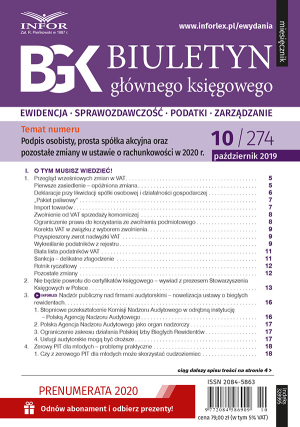 Biuletyn Głównego Księgowego