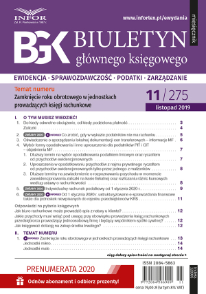 Biuletyn Głównego Księgowego