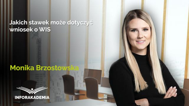 Jakich stawek może dotyczyć wniosek o WIS