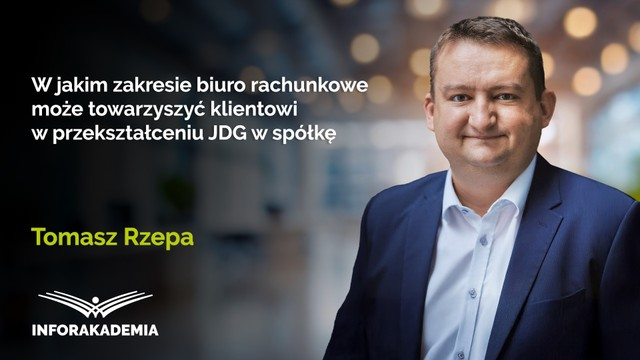 W jakim zakresie biuro rachunkowe może towarzyszyć klientowi w przekształceniu JDG w spółkę