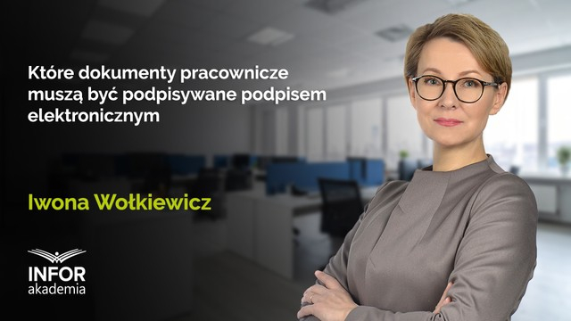 Które dokumenty pracownicze muszą być podpisywane podpisem elektronicznym