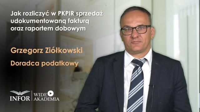 Jak rozliczyć w PKPiR sprzedaż udokumentowaną fakturą oraz raportem dobowym