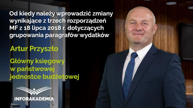 Od kiedy należy wprowadzić zmiany wynikające z trzech rozporządzeń MF z 18 lipca 2018 r.