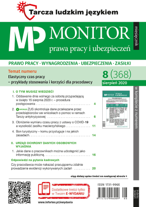 Monitor Prawa Pracy i Ubezpieczeń