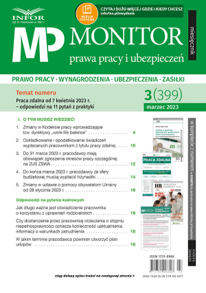 Monitor Prawa Pracy i Ubezpieczeń