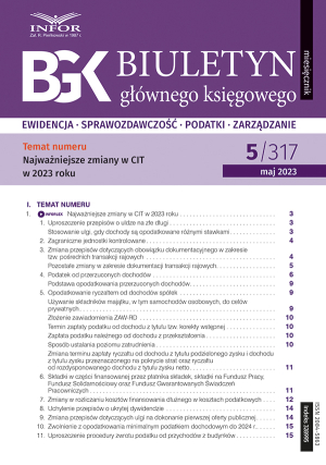 Biuletyn Głównego Księgowego