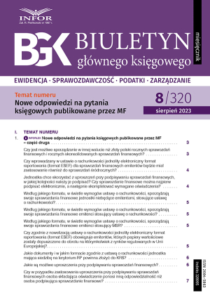 Biuletyn Głównego Księgowego